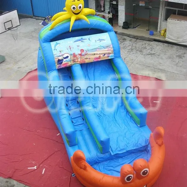 Ocean World Inflatable Water Pool Slide