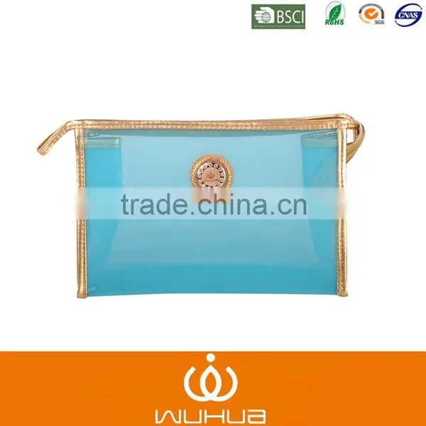 2016 Luxury Yellow PVC Handbag for Cosmetic Convenience photo-3
