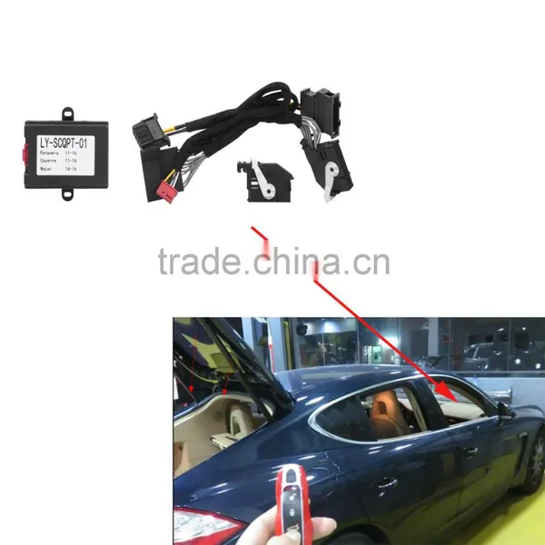 2016 New Auto Power Car Window Closer For 4 Windows Rearview Mirror And Trunk Roll Up For Porsche photo-4
