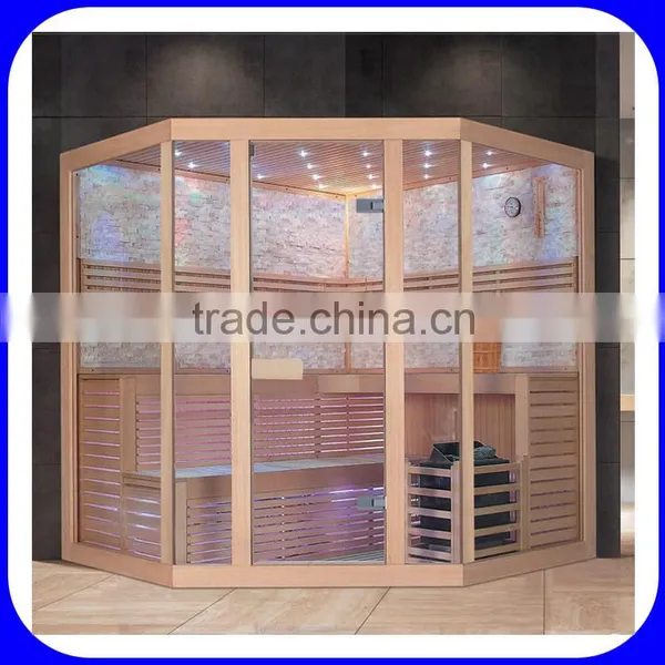 3~4 Person Traditional Stone Dry Steam Sauna Room Quality Choice photo-4