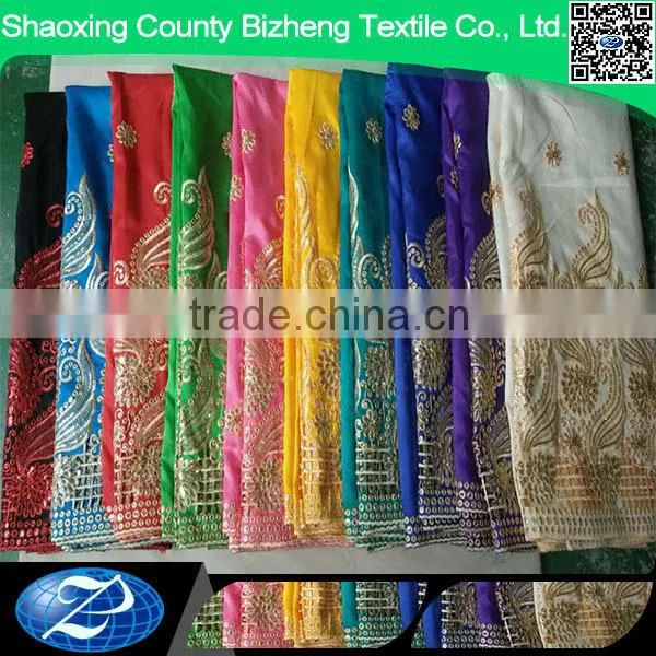 2016 hot sell indian george fabric for garment