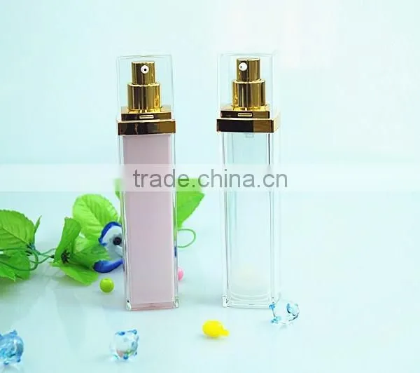 Acrylic Square Airless Skin Care Use Pump Bottles photo-4