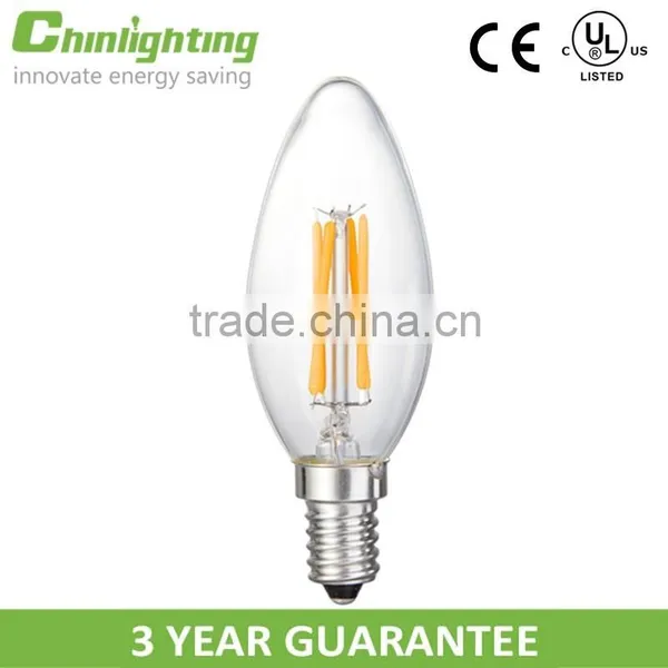 Decorate Vintage Led Filament Candle Bulb E14 E12 4w C32 C35 C37 photo-2