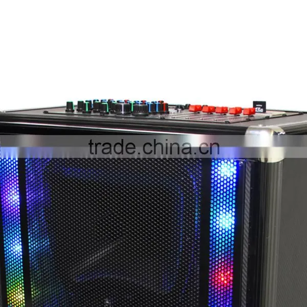 Willico Hi-Fi Tower DJ PA Speaker +Bluetooth +USB/SD/FM +LED Light Wws-77 photo-2