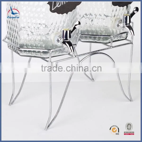 High Quality 5L Glass Dispenser Wholesale Glass Beverage Dispenser photo-6