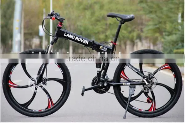 26-inch Shock Absorbing Folding Mountain Bike 21 Speed Disc Brakes Mountain Bike photo-5
