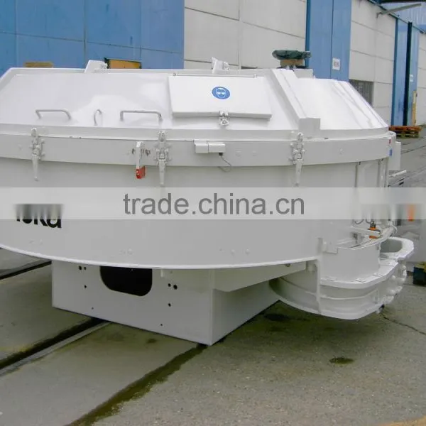 1125liter Germany Teka Pan Type Concrete Bagger Mixer Model THZ1125
