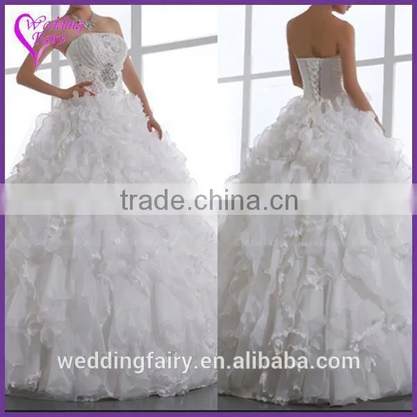 Factory Popular Low Price Red Wedding Dress Fast Shipping