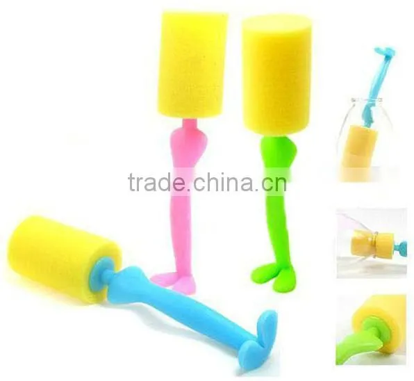 Colorful Sponge Cup Cleaning Brush Sponge Bottle Cleaning Brushes photo-6