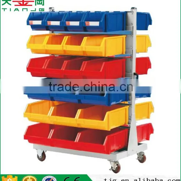 China Popular TJG-KF07 Plastic Bins Metal Tools Rack Hanging Shelf Panel Tool Hanging Board photo-5