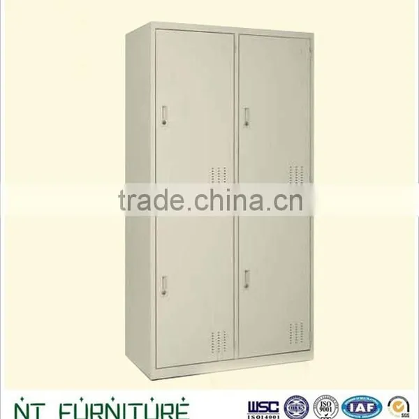 4 Doors Metal Clothes Locker With Adjustable Shelves From Metal Factory photo-5
