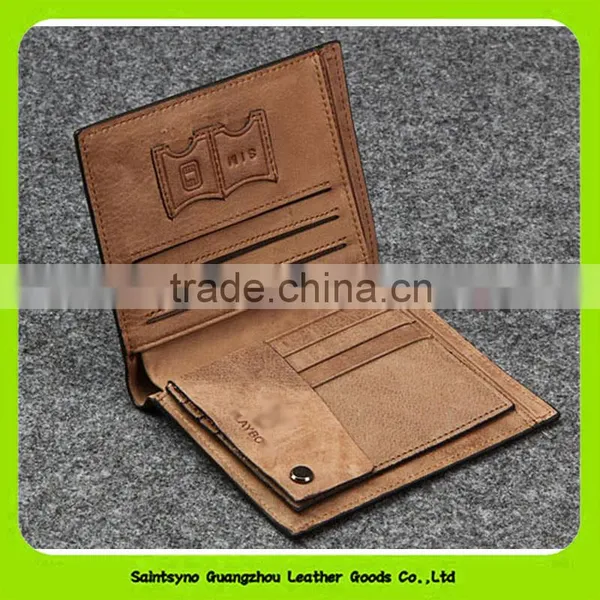 Fashion Vintage Men Leather Bifold Wallet Genuine Leather Wallet 16413 photo-5