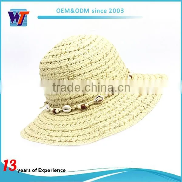 Wholesale Fashion Fedora Hat Paper Braid Straw Hat photo-3
