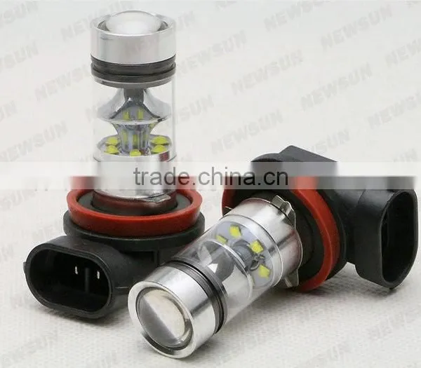 New Design! Xenon White 75W H8 H9 H11 LED Bulbs,DC 12V 24V C Ree Led Bulbs Reflector Mirror Design Fog Lights DRL Parking photo-2