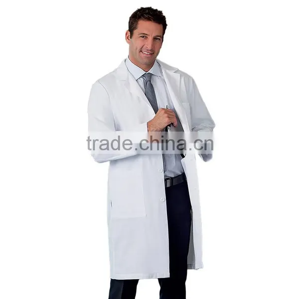 Unisex Classic Fit Lab Coat for Physician/Pharmacist