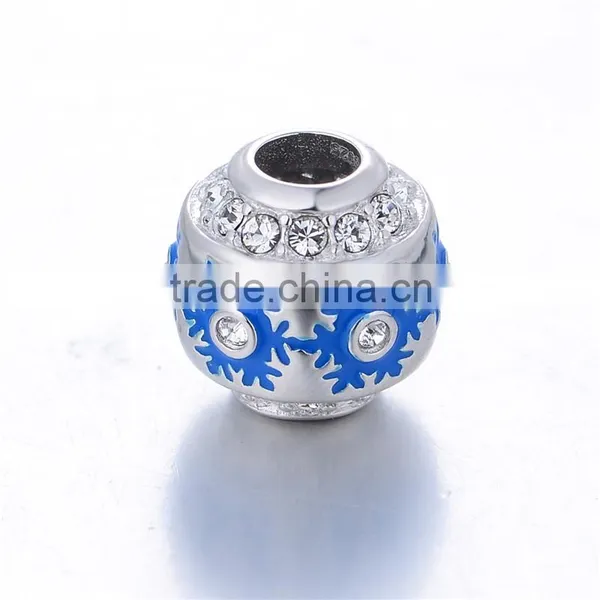 925 Sterling Silver Jewelry Charms for European Bracelet Christmas Jewelry photo-2