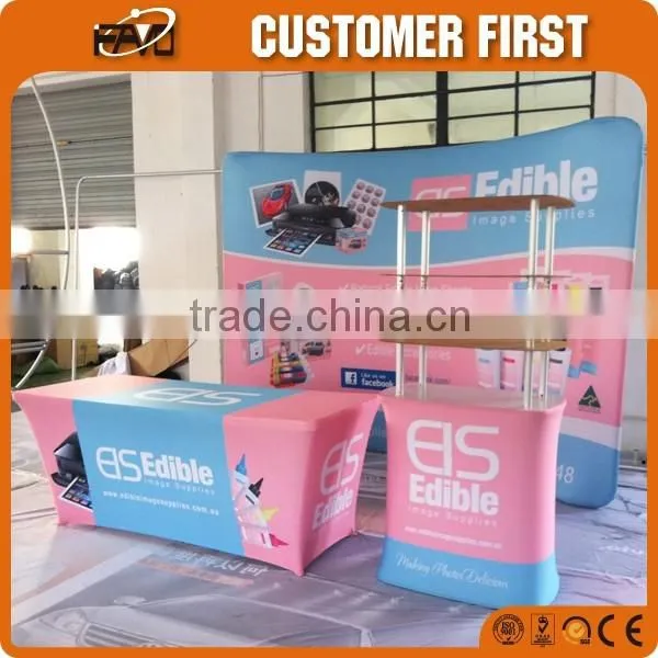 High Quality Custom Printed Standard 3X3 Exhibition Booth photo-4
