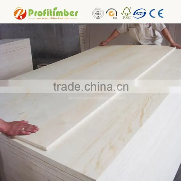 China Wood Timber Commercial Pine Plywood
