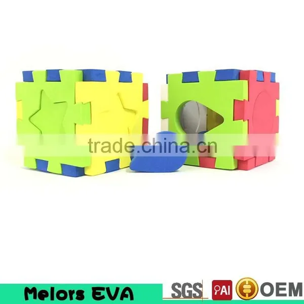 Top Sell Eva Foam Soft 3d Cube Bath Puzzle Toy photo-4