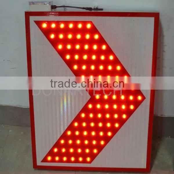 Solar Power Led Chevrons Sign photo-3
