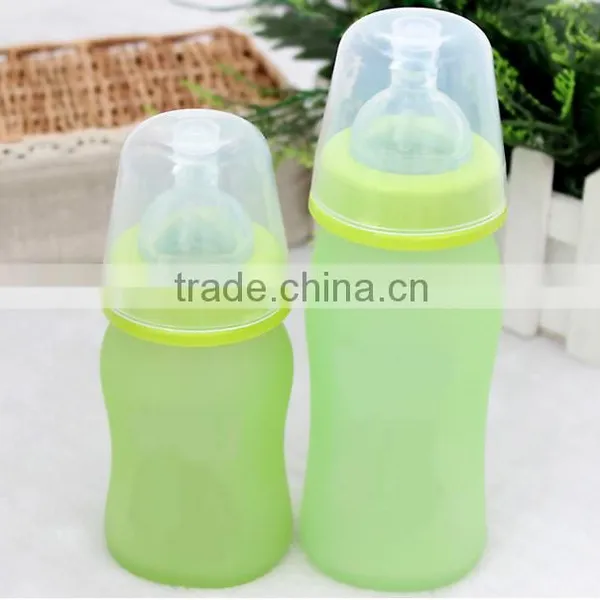 Color Change High Borosilicate Glass Feeding Bottle With Thermometer photo-3