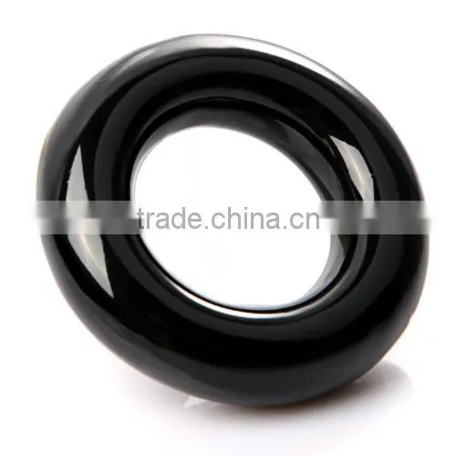 Black Round Weight Power Swing Ring for Golf Clubs Warm up Training Aid photo-4