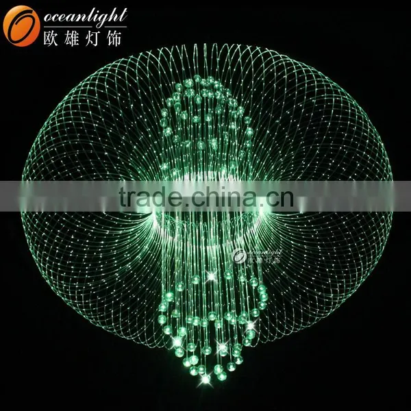 Decorative Lighting Optic Fiber Colorful Decorative Plastic Optical Light Fibers Sparkle Optic Fiber Om165 photo-2
