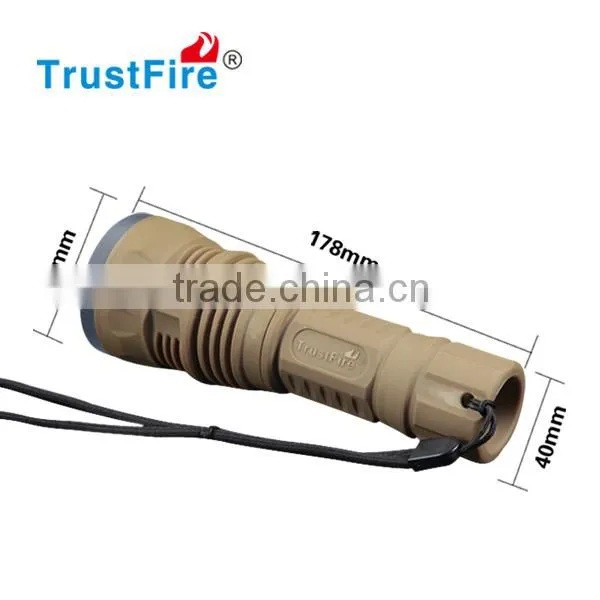 TrustFire DF001 650LM Professional Dive Torch Diving to 100M, Waterproof Flashlights Powered by CREE Torch Light With CE FCC photo-3