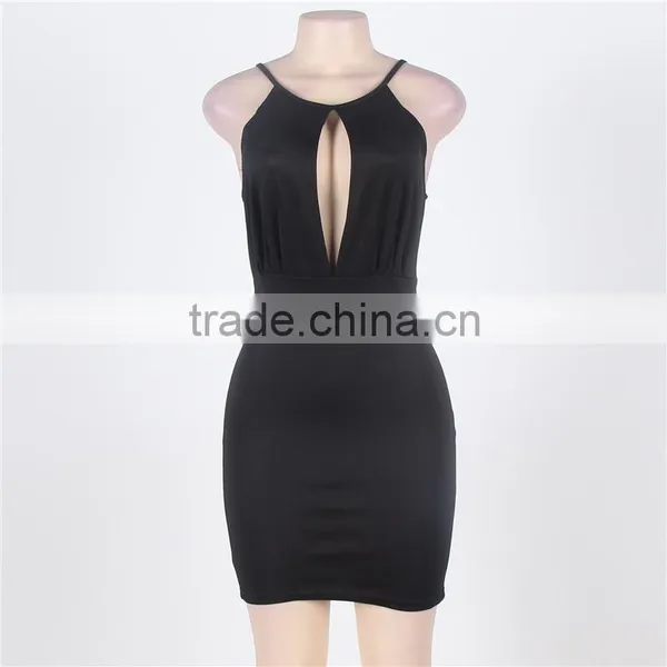 Latest Western Ladies Short Sleeve Sexy Dress Club Wear Girls Sexy Clubwear Hot photo-4