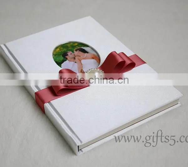 High Level Latest Design Recycable Custom Wedding Guest Book photo-3
