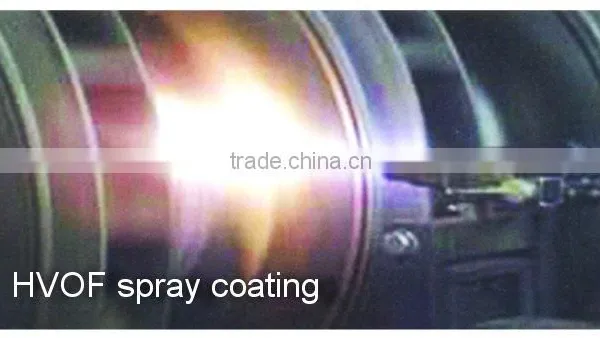 HVOF spraying to repair mechanical parts