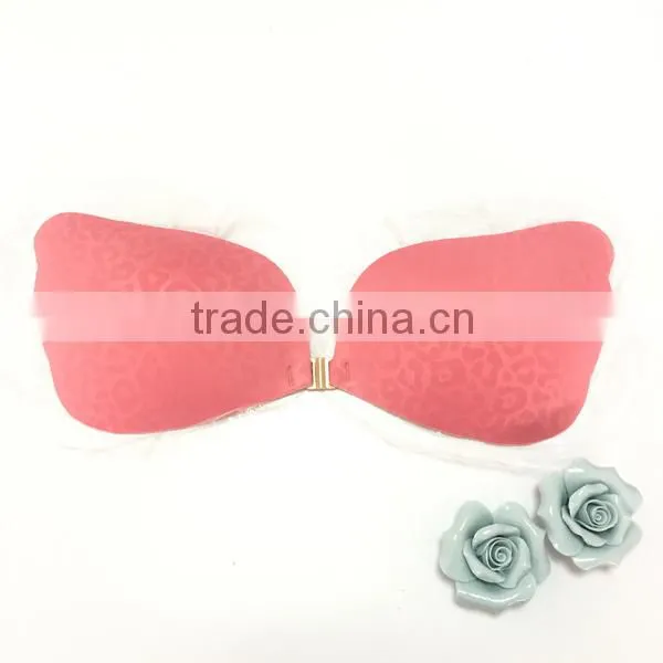 High Quality China Factory Sexy Lingerie Sexy Invisible Breathable Strapless Self Adhesive Silicon Bras photo-5