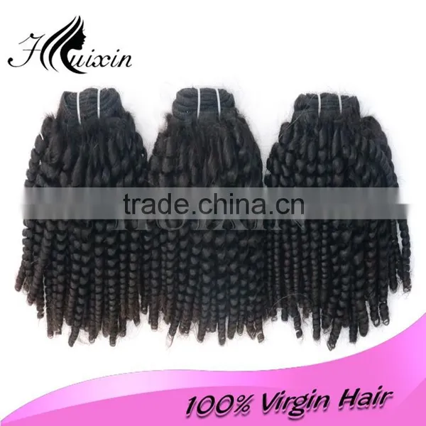 100% Unprocessed Virgin Cambodian Kinky Curly Hair Weaves photo-4
