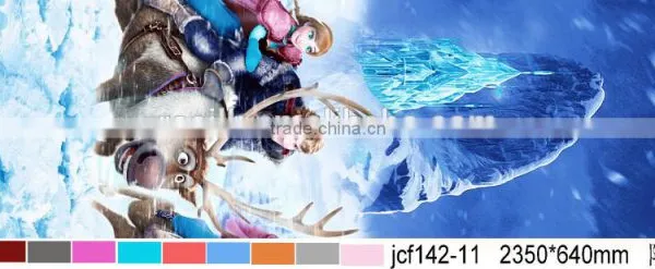 Cartoon Design Disperse Printed Polyester Bedsheet Fabric photo-2