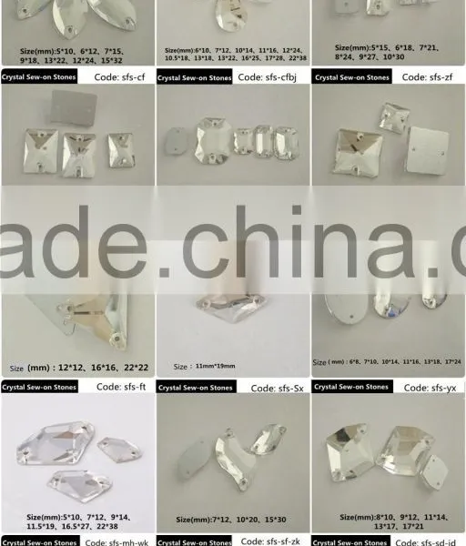 Newest Selling Excellent Quality Crystal Fancy Stones Wholesale photo-2