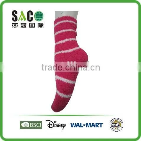 Simple Colorful Stripe Fluffy Socks photo-4