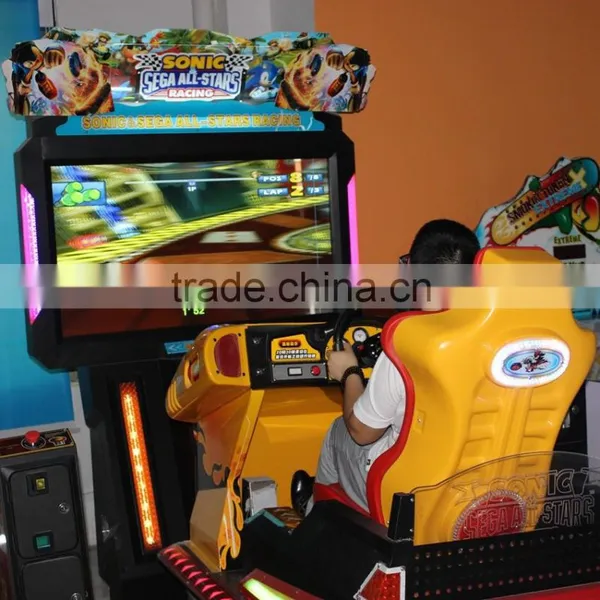 Sonic 3D Simulator Arcade Racing Car Game Machine photo-6