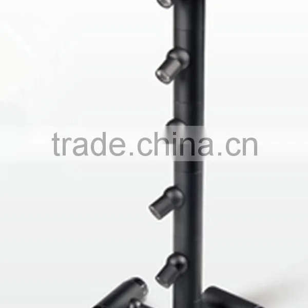 Disassmble 4*1w Led Showcase Light Standing Led Jewelry Spot Light BW8102A