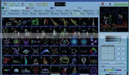 Laser Controller Design Software for Ilda Animation Laser System photo-2