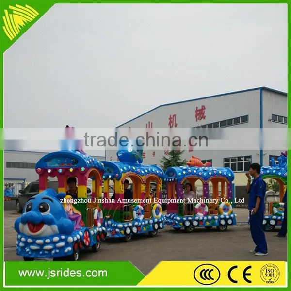 Hot Selling Kiddie Amusement Rides Elephant Trackless Train Cheap Trackless Train for Sale photo-5