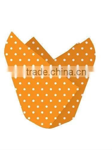 Easy Clean Factory Price Wholesale Food Grade Dot Cupcake Wrapper photo-6