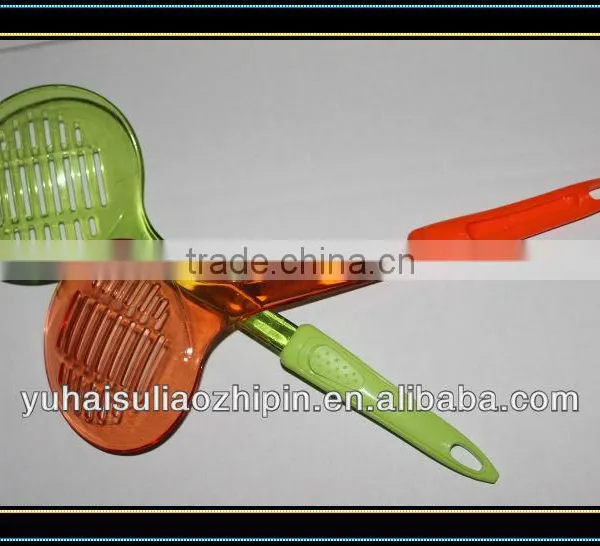 PVC New type colorful kitchen filter spoon
