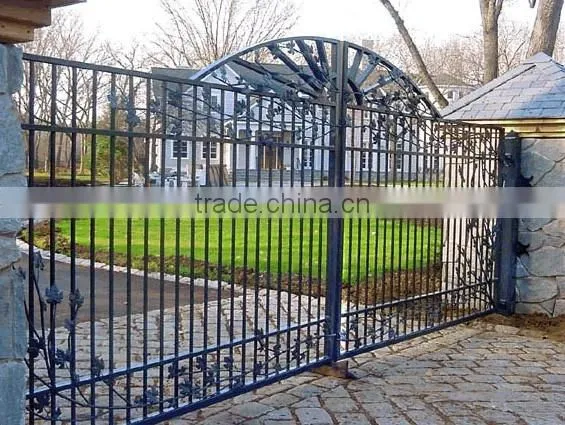 Estate Gate/ High Quality Best Price Steel Gates Factory Manufacture Gate Design photo-2