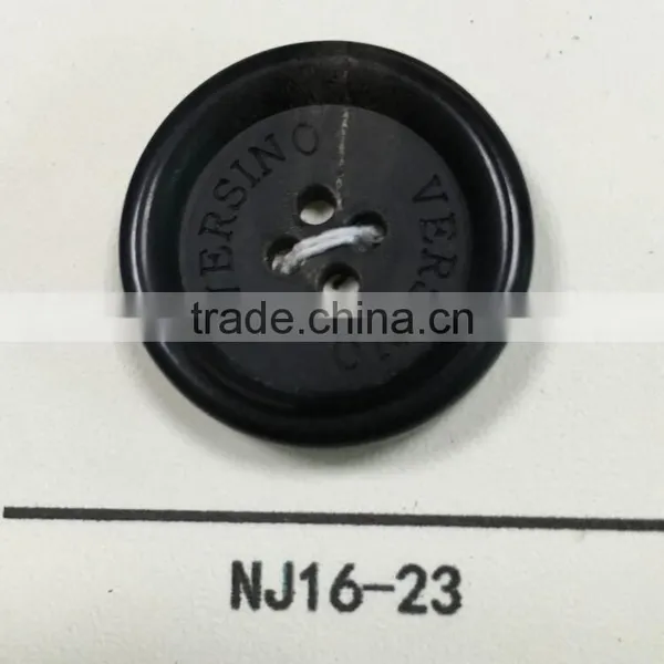 NJ16-23 Real Natural Buffalo Horn Buttons