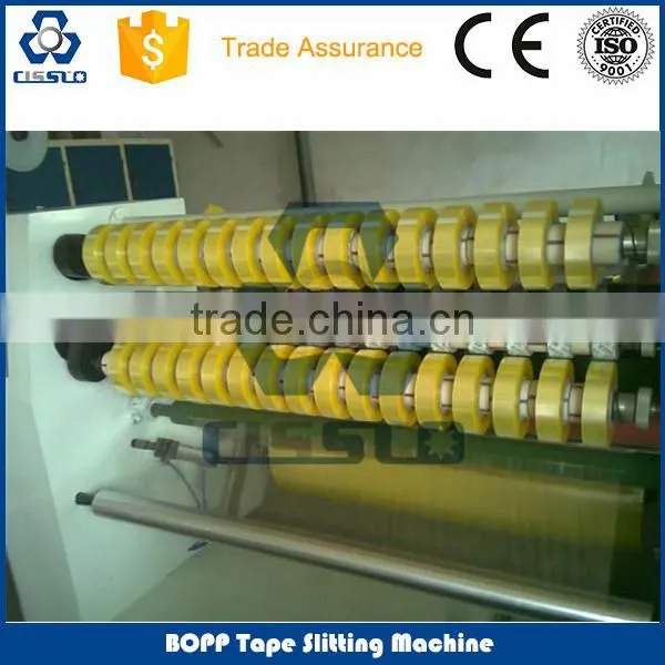 CE STANDARD BOPP CRYSTAL ADHESIVE TAPE SLITTING MACHINE photo-5