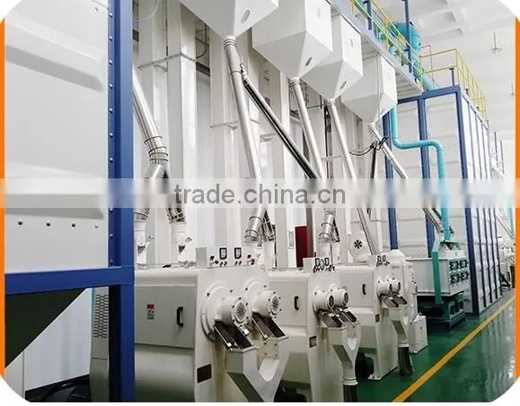 Roller Mill Set Rice Flour Production Machinery Roller Milling Machine CE Approved Rice Mill Machinery photo-6