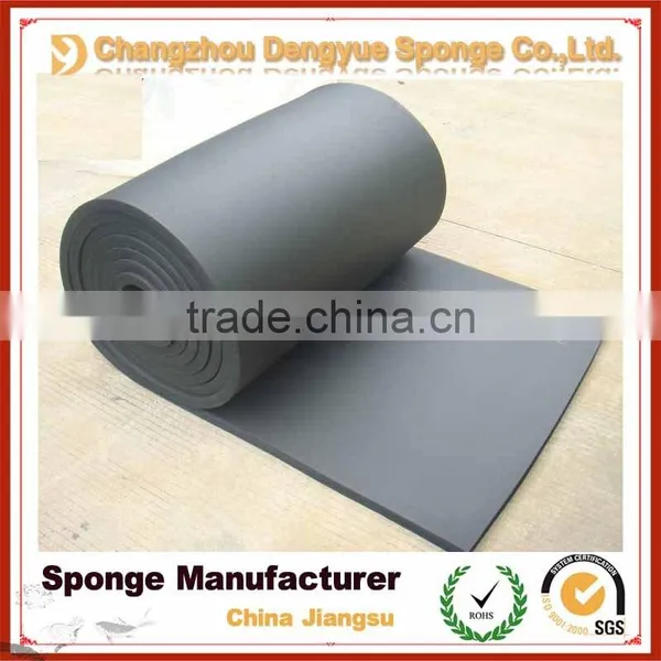 Soft / Medium Neoprene Sponge Foam Rubber Sheet Black photo-4