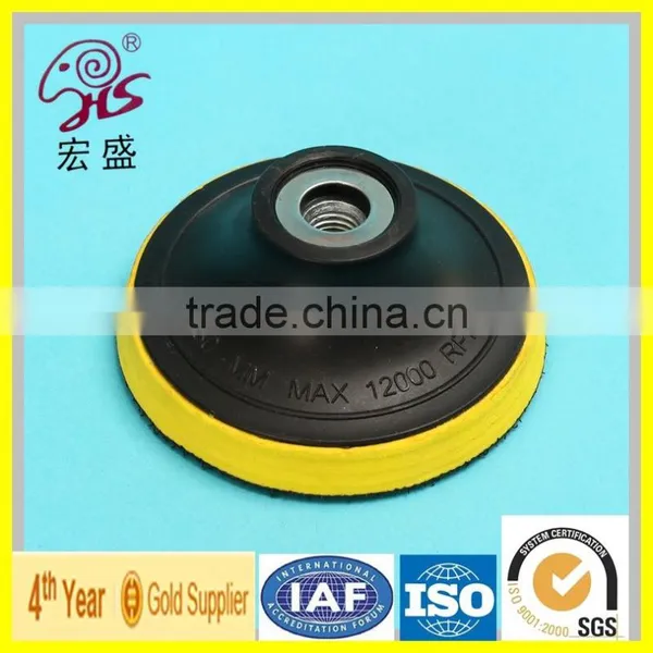 Nylon Tape Backing Polishing Pad Use With Sandpaper photo-3