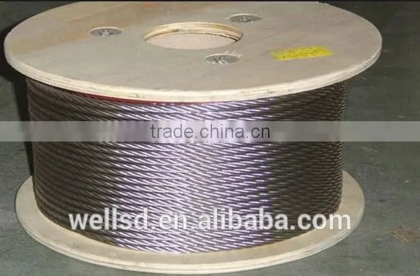 Good Quality Various Diameter Carbon Steel Wire Rope 6*36 Made in China photo-2