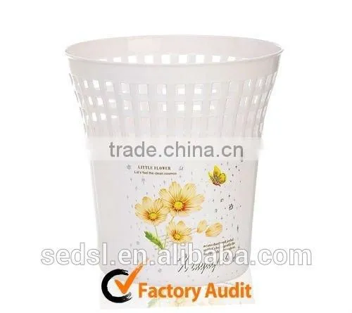 New Desktop Household Trash Can Office Plastic Recycle Waste Bin photo-4